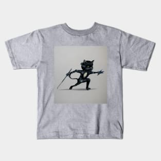 Ninja cat Kids T-Shirt